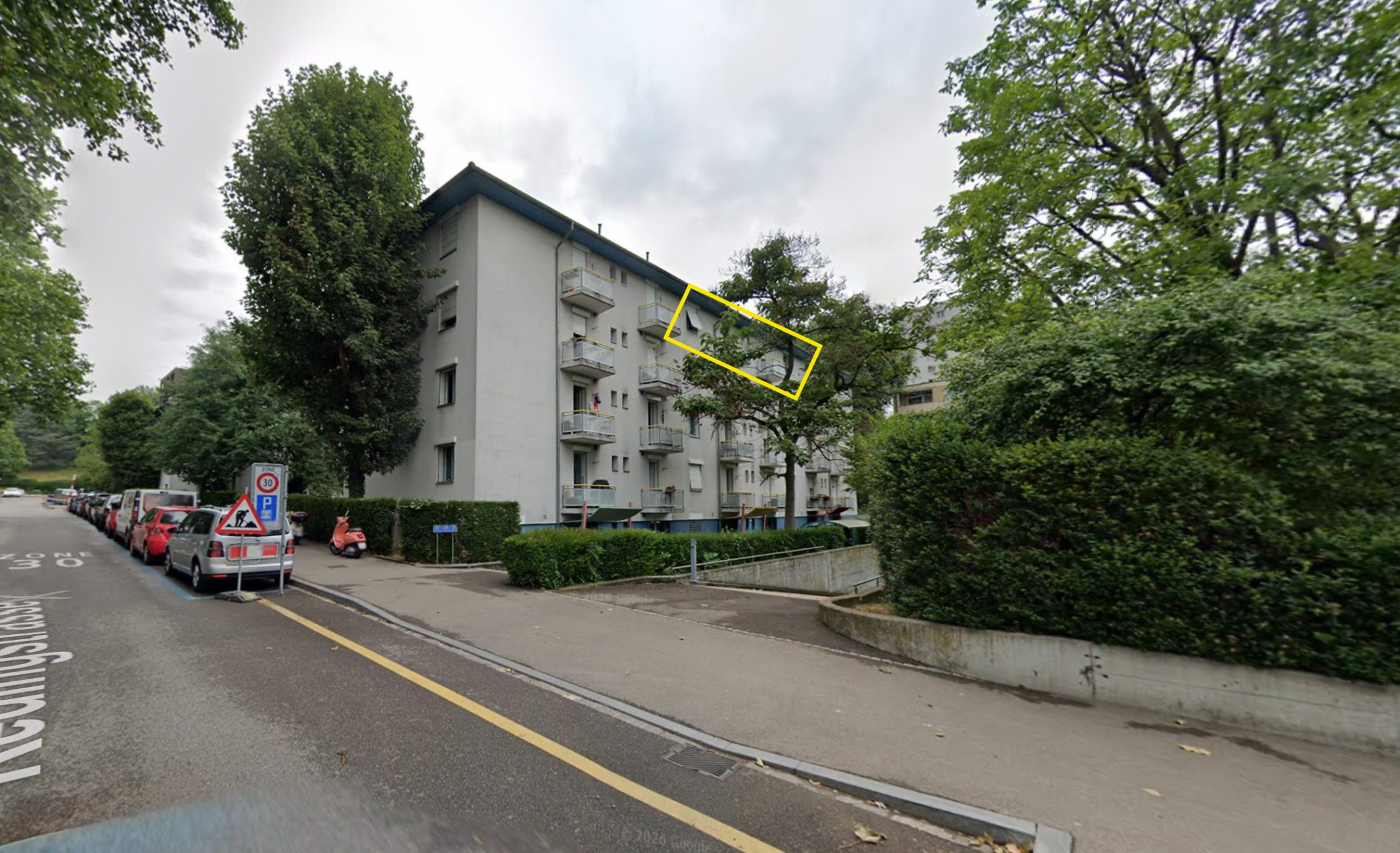 Gellertkirche Basel, 4-Zimmerwohnung im Lehenmatt zu vermieten