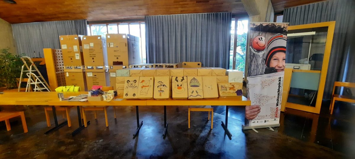 Gellertkirche Basel, Weihnachtspäckliaktion 2026: Nach der Aktion ist vor der Aktion