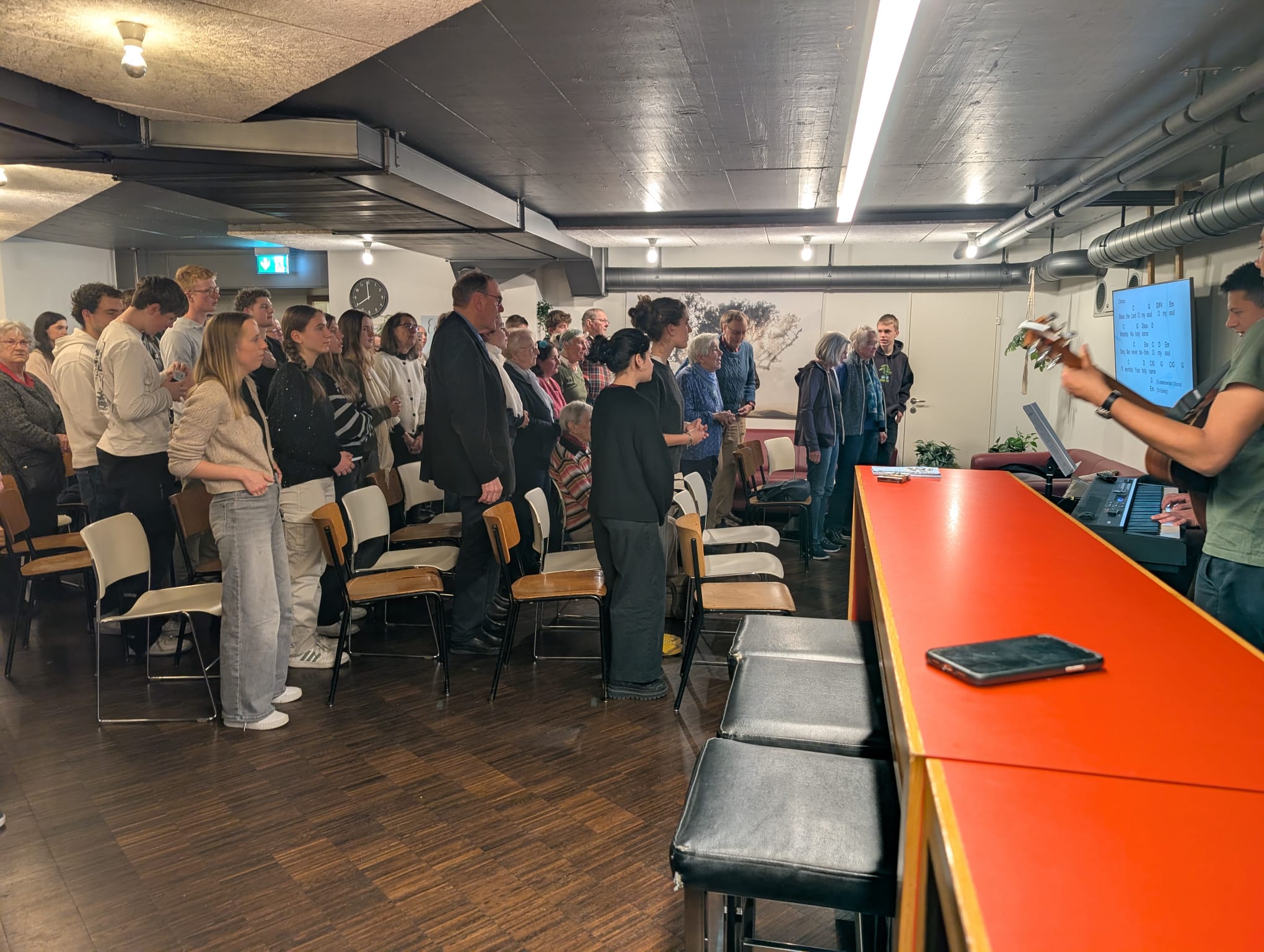 Gellertkirche Basel, refresh meets Goldenagers: Ein Abend, der Brücken baute