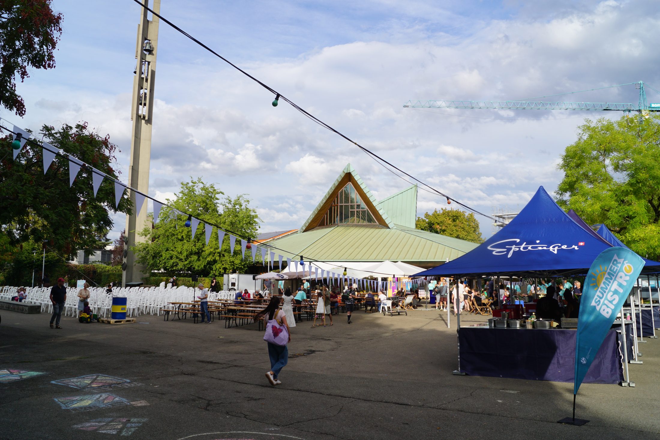 Gellertkirche Basel, Rückblick Summerbistro und Open-Air-Kino 2026
