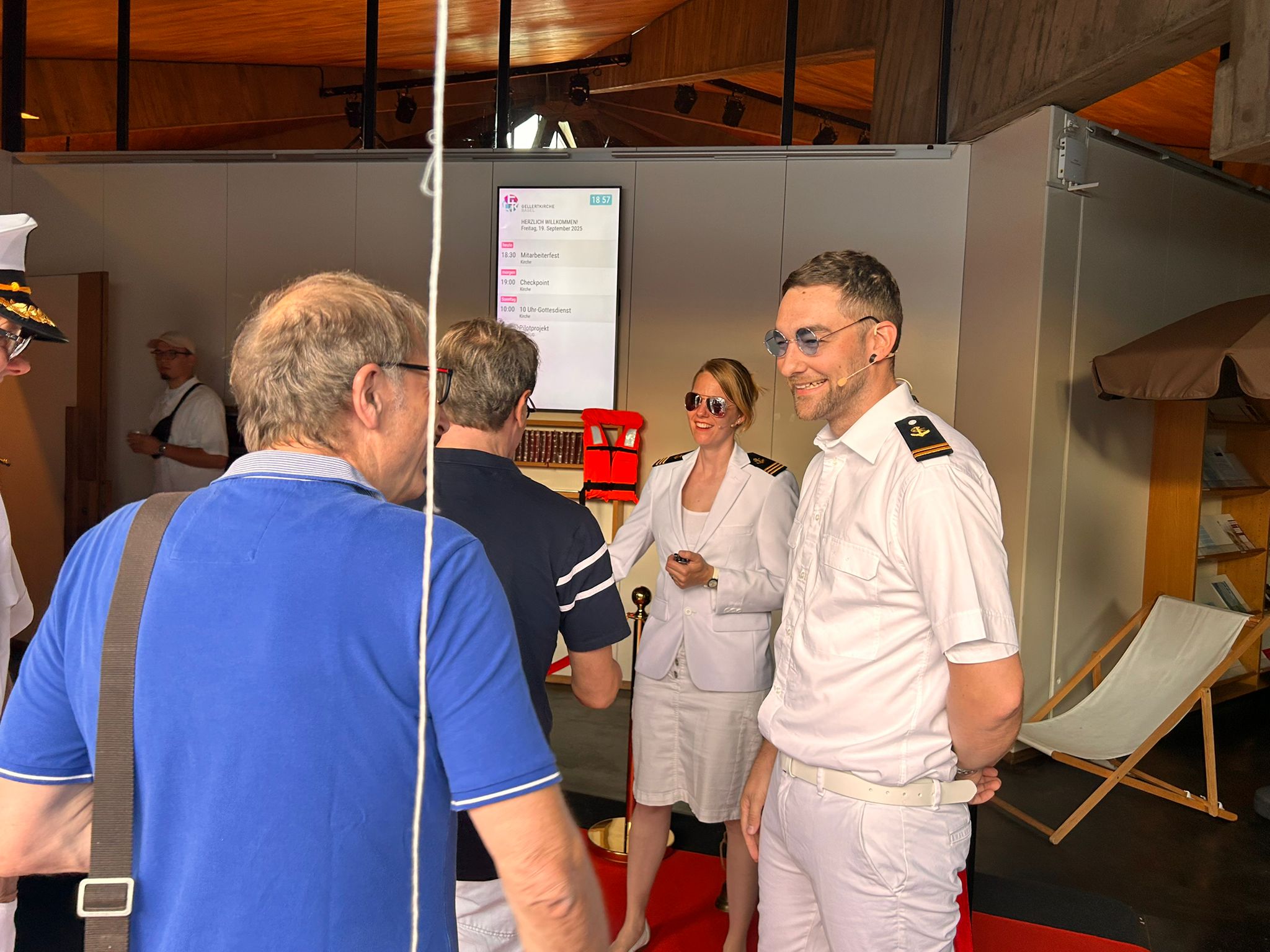 Gellertkirche Basel, Welcome an Bord vom «Traumschiff»