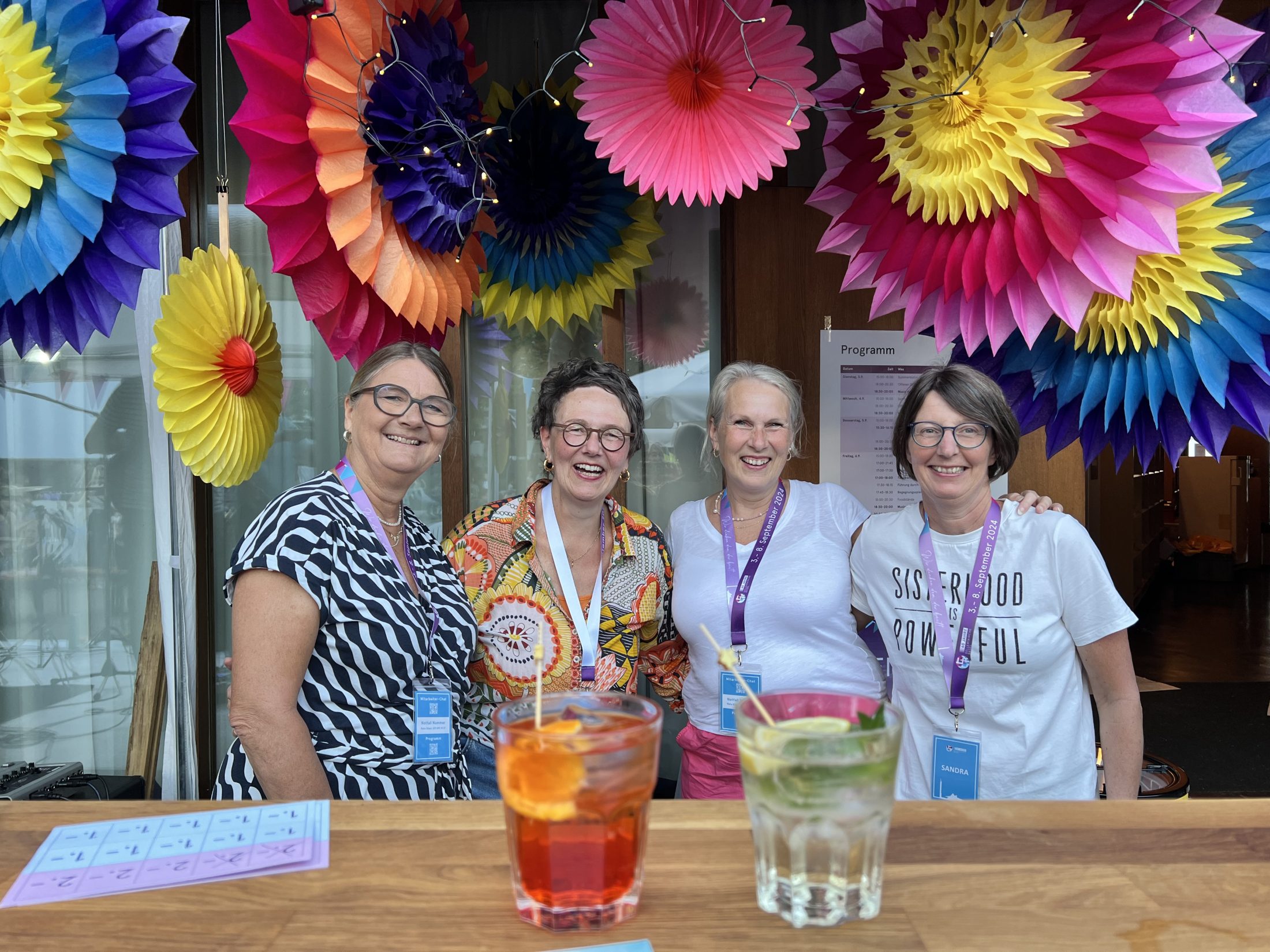 Gellertkirche Basel, Adieu Sisterhood: Ein herzliches Dankeschön!