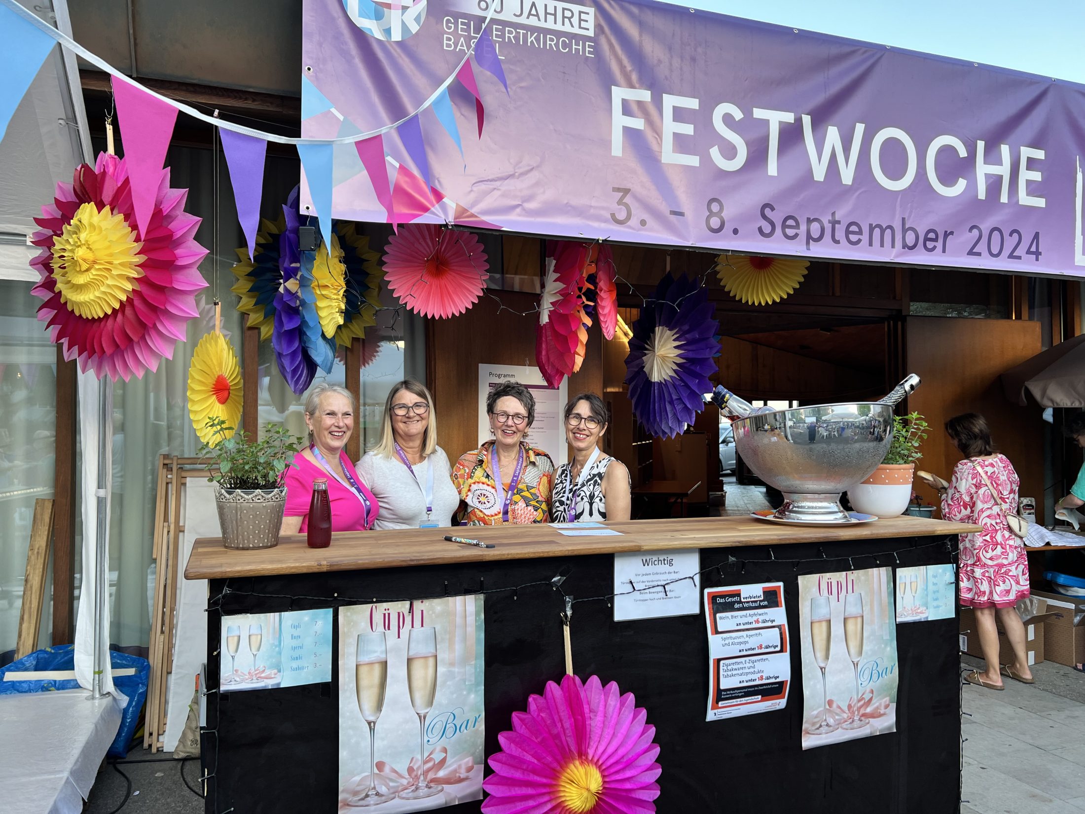Gellertkirche Basel, Adieu Sisterhood: Ein herzliches Dankeschön!