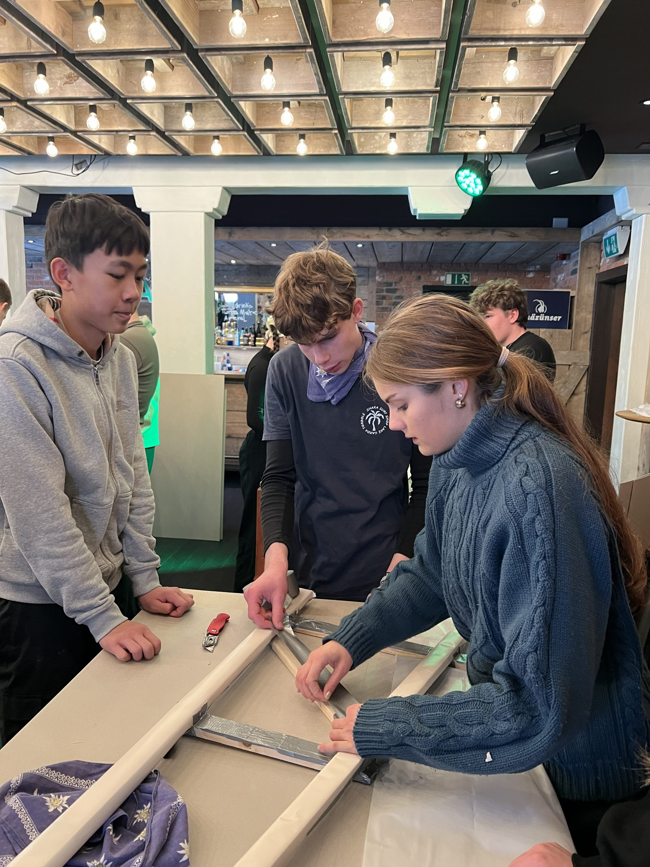 Gellertkirche Basel, Rückblick Schneela: Getragen durch den Schnee