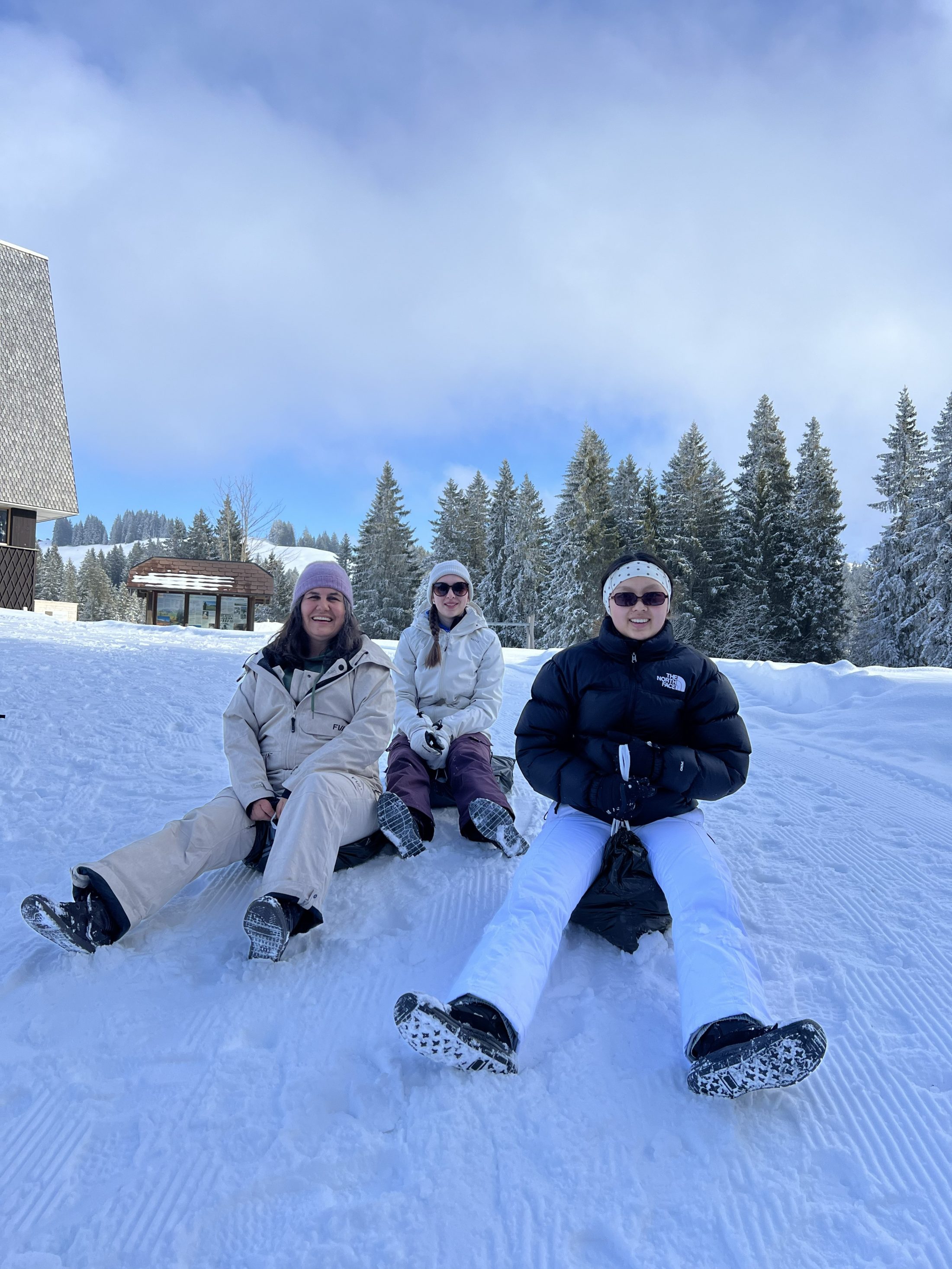 Gellertkirche Basel, Rückblick Schneela: Getragen durch den Schnee