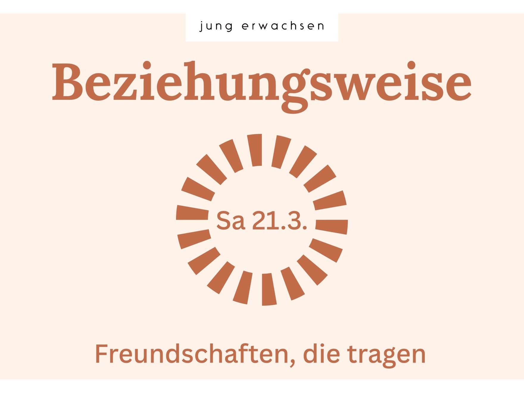 Gellertkirche Basel, Rückblick JET vom 21. März: Was echte Freundschaft ausmacht