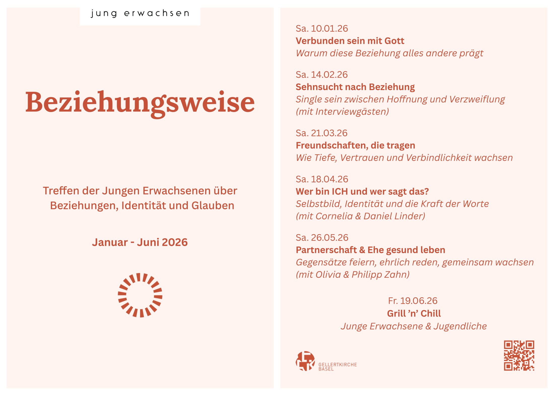 Gellertkirche Basel, Junge Erwachsene