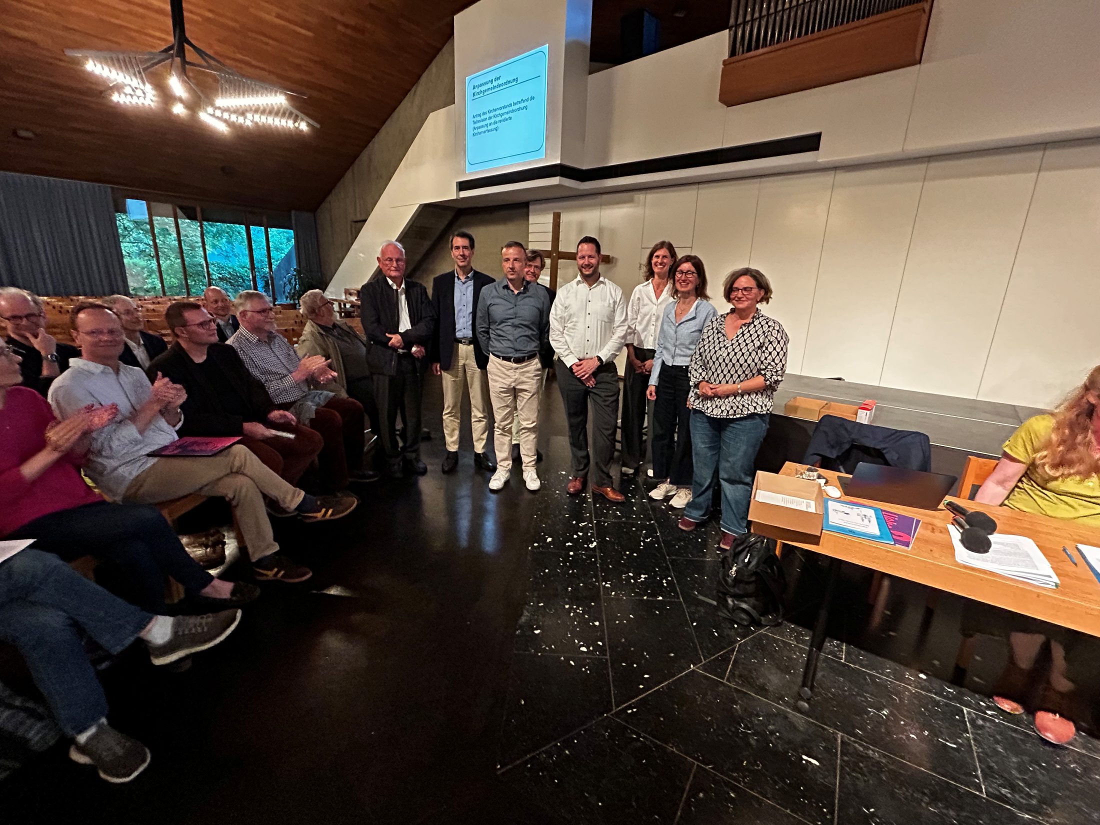 Gellertkirche Basel, Rückblick auf die Kirchgemeindeversammlung: Startschuss für die Pfarrwahlkommission!