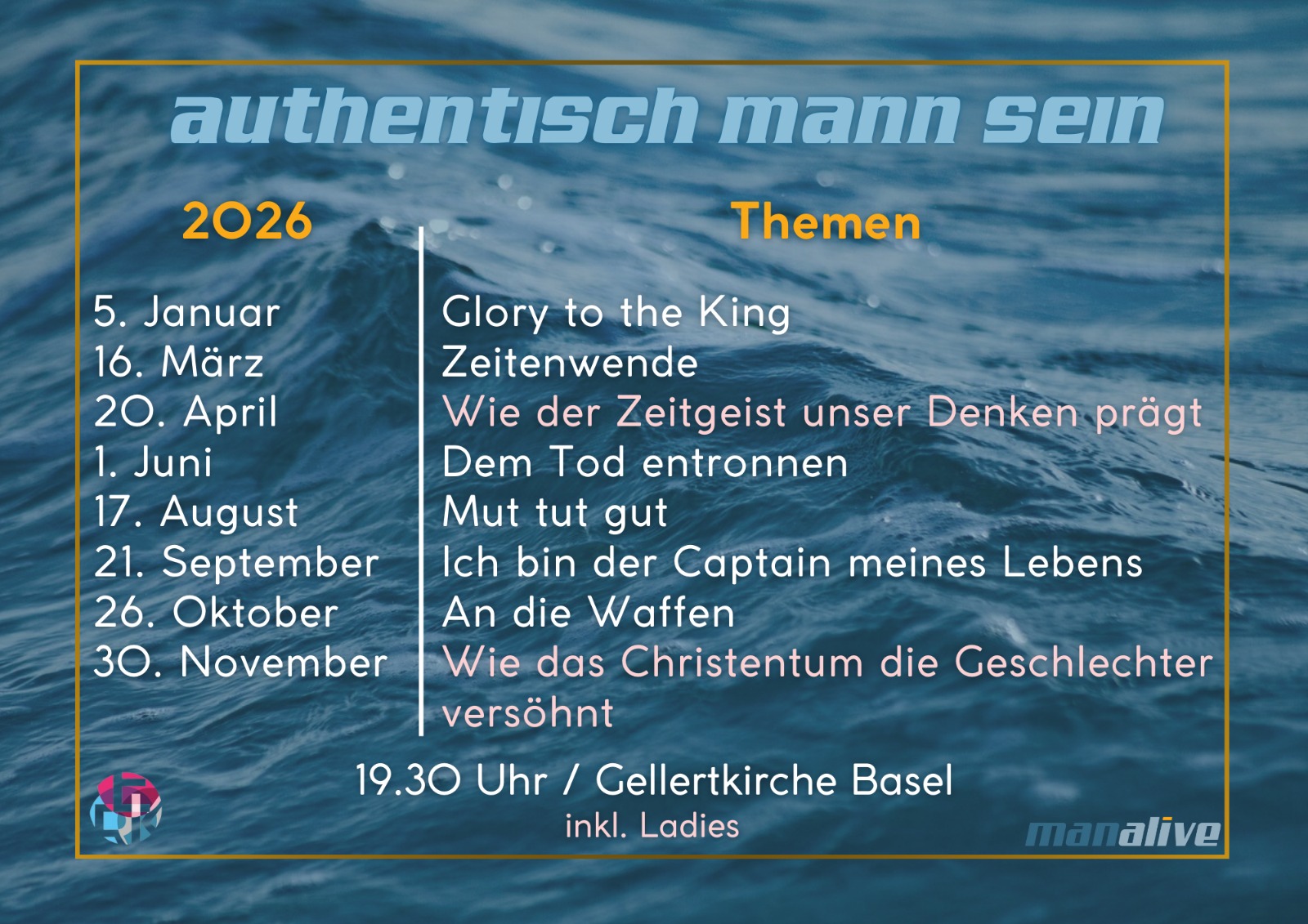 Gellertkirche Basel, Erwachsene