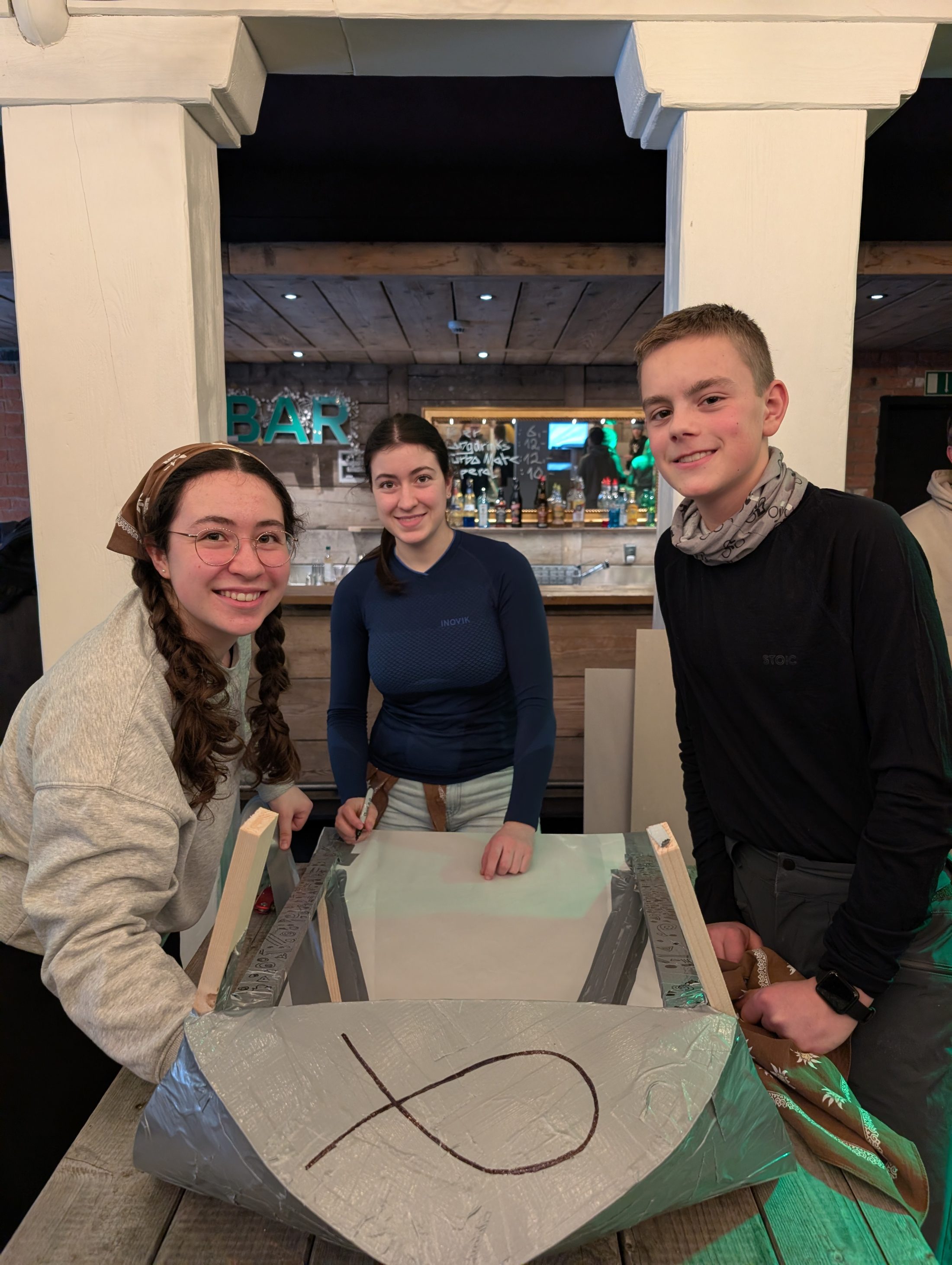 Gellertkirche Basel, Rückblick Schneela: Getragen durch den Schnee