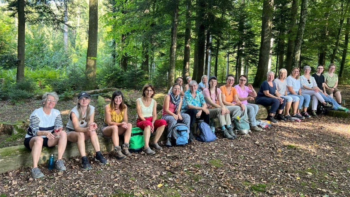 Gellertkirche Basel, Stärkende Gemeinschaft auf der Sisterhood-Wanderung