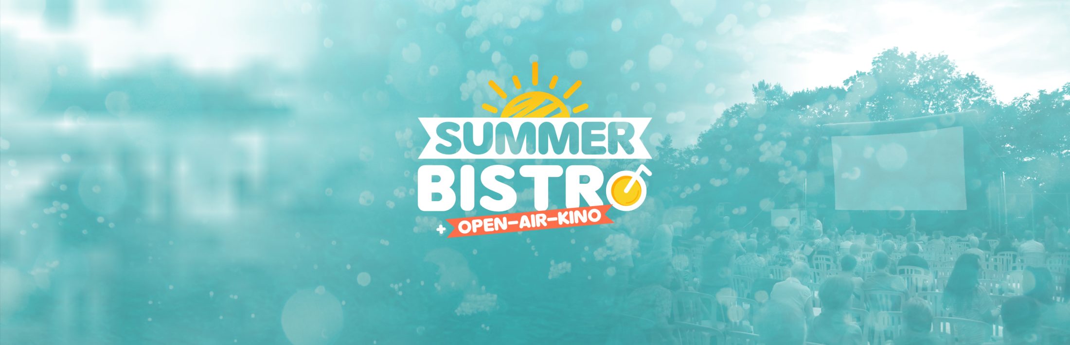 Gellertkirche Basel, Summerbistro mit Open-Air-Kino